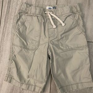 Khaki Boys Cargo Shorts - uniform shorts